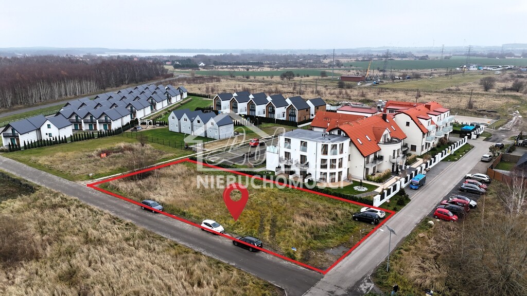 Działka budowlana 1059&nbsp;m², Niechorze, Zaciszna - zdjęcie 5