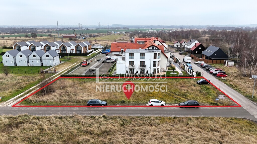 Działka budowlana 1059&nbsp;m², Niechorze, Zaciszna - zdjęcie 4