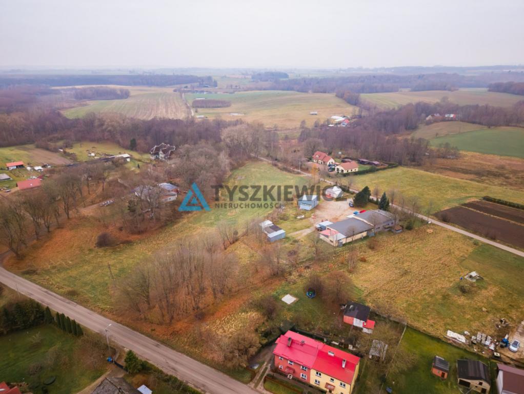 Teren inwestycyjny o pow.7061 m2 zabudowany Łebień - zdjęcie 2