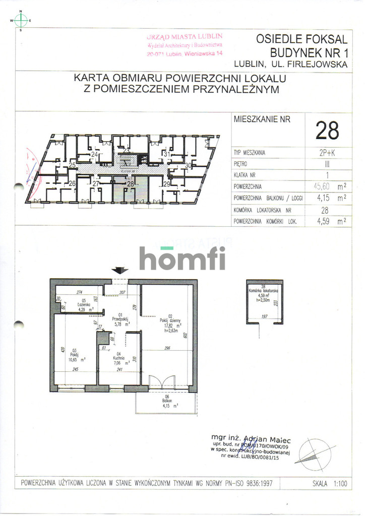 Mieszkanie 46 m², Lublin, Bronowice, Firlejowska - zdjęcie 10