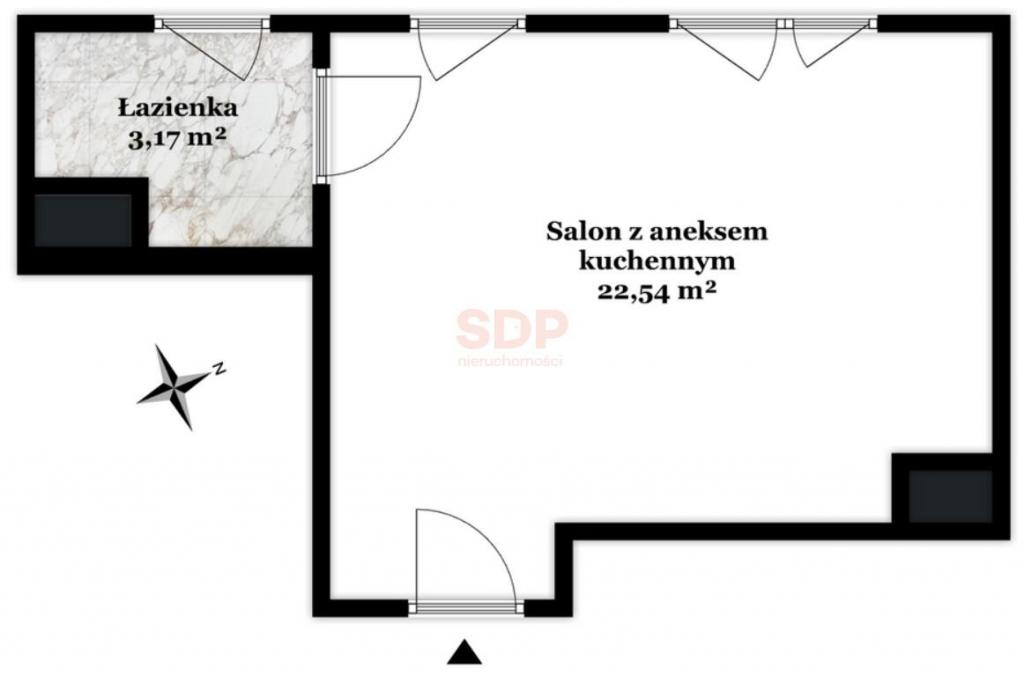 Mieszkanie 25 m², Wrocław, Kościuszki - zdjęcie 5