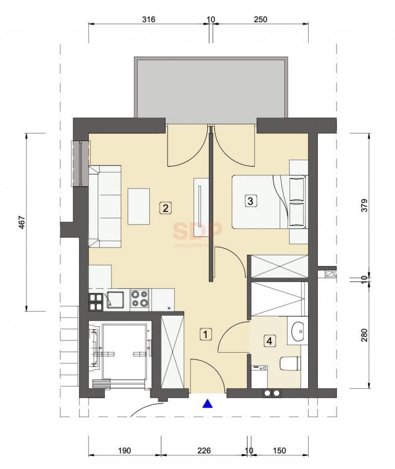 Mieszkanie 33 m², Szklarska Poręba, Szklana - zdjęcie 13