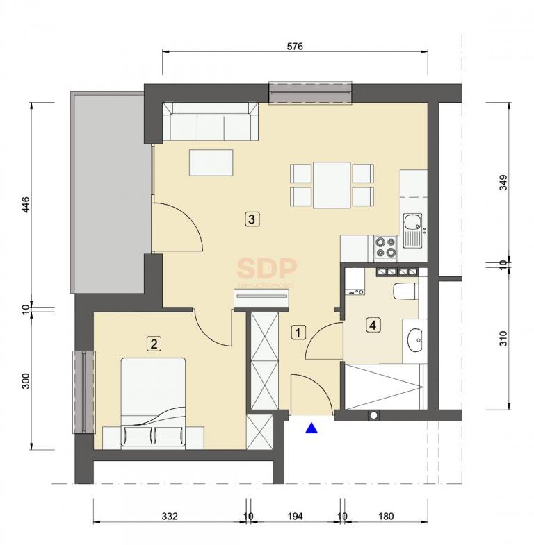 Mieszkanie 43 m², Szklarska Poręba, Szklana - zdjęcie 10