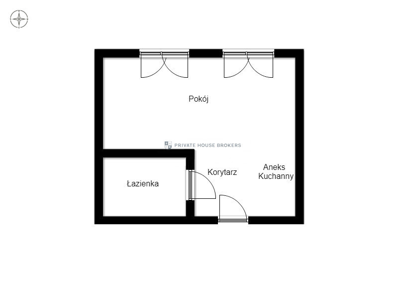 Mieszkanie 24 m², Kraków, Prądnik Biały, os. Wolfganga Amadeusa Mozarta - zdjęcie 13