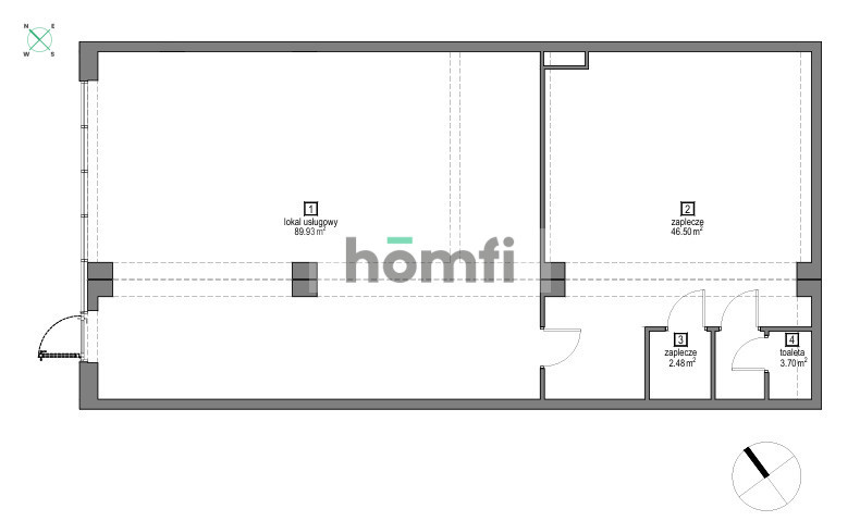 Lokal usługowy do wynajęcia, 142,97&nbsp;m², Wrocław, Krzyki, gen. Kazimierza Pułaskiego - zdjęcie 14