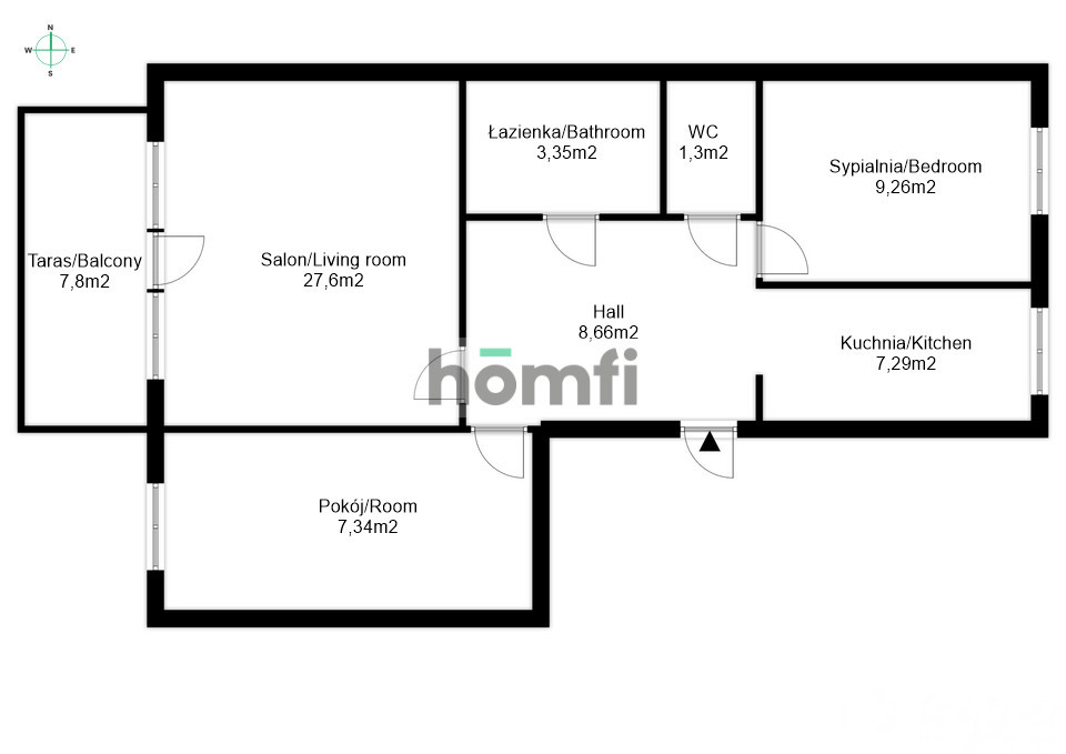 Mieszkanie 64,61 m², Rzeszów, Piastów, Dominikańska - zdjęcie 14