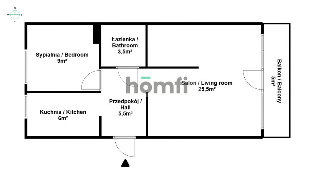 Mieszkanie 52,73 m², Gdańsk, Wrzeszcz Górny, Stefana Batorego - zdjęcie 15
