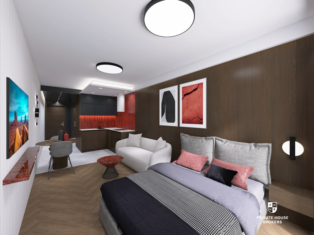 Mieszkanie 27,6 m², Kraków, Krowodrza, Tadeusza Kościuszki - zdjęcie 9