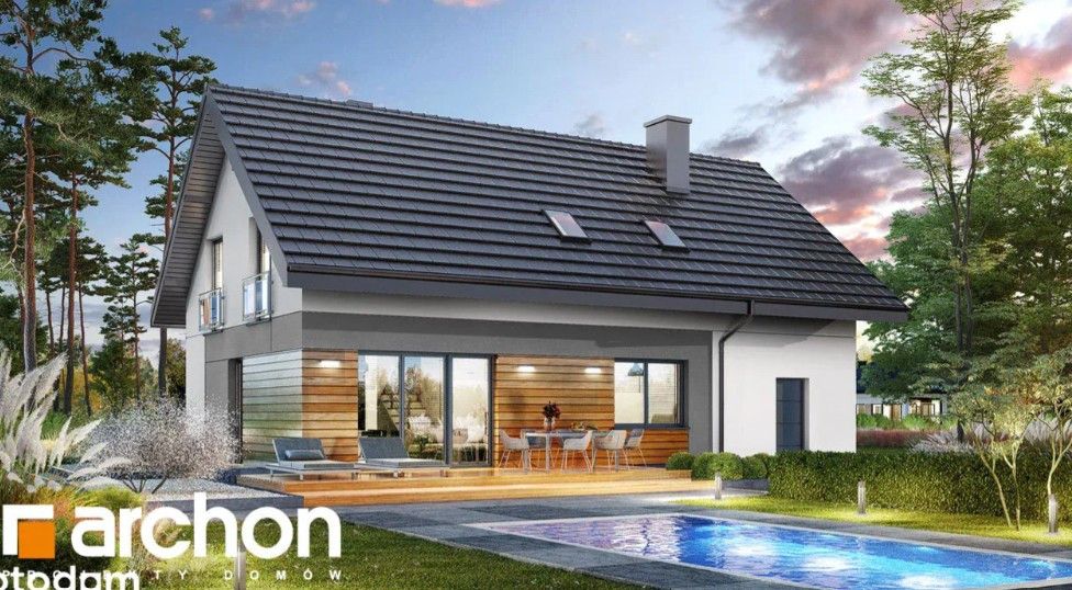 komfortowy, kanalizacja, asfalt , duża działka - zdjęcie 1