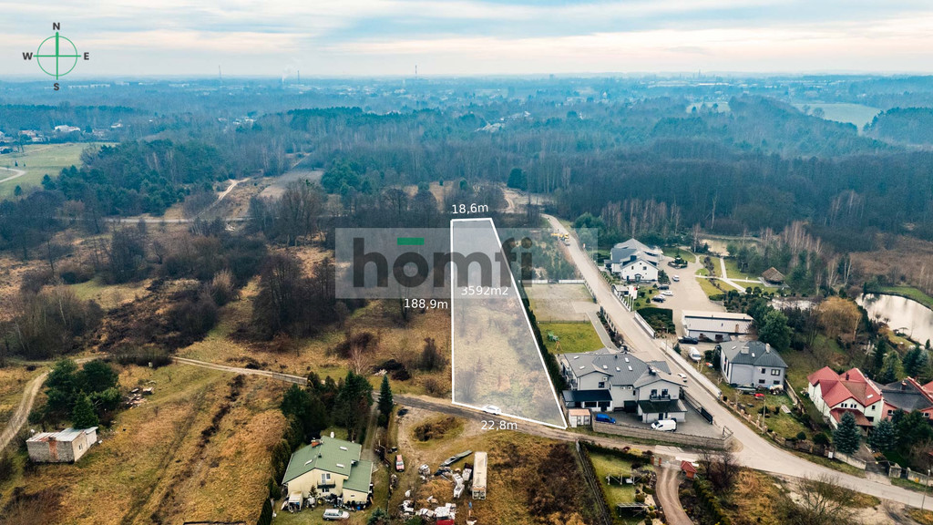 Działka rolna 3592&nbsp;m², Radom, Wośniki, Owalna - zdjęcie 1