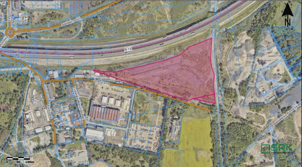 Działka inwestycyjna 6,88 ha, Piekary Śląskie, Graniczna - zdjęcie 1