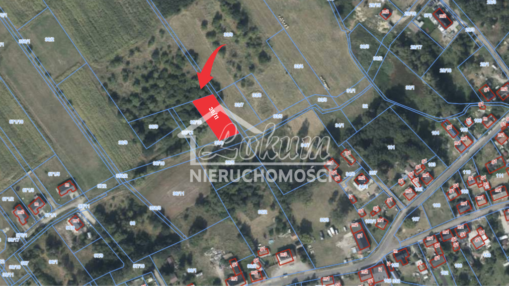 Działka budowlana 1070 m², Tatynia - zdjęcie 7