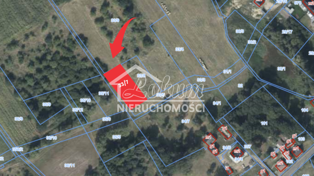 Działka budowlana 1070 m², Tatynia - zdjęcie 11