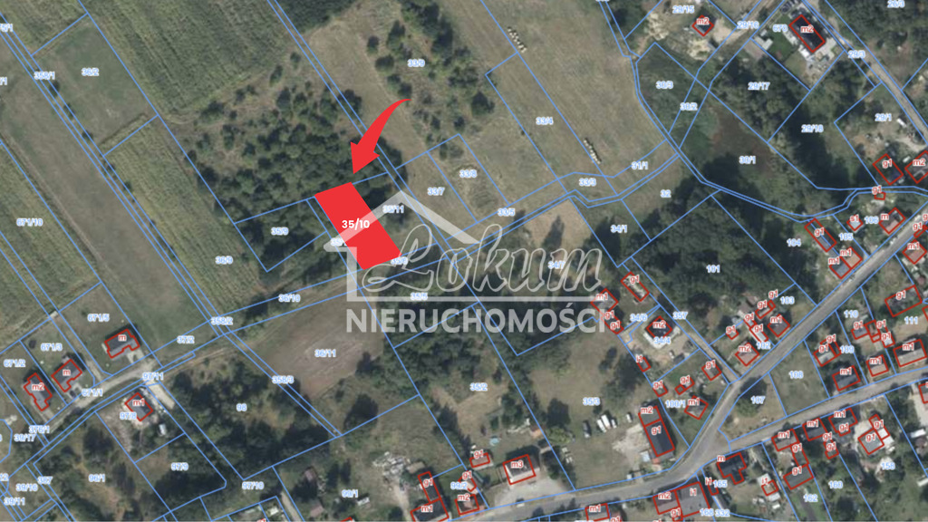 Działka budowlana 1070 m², Tatynia - zdjęcie 5