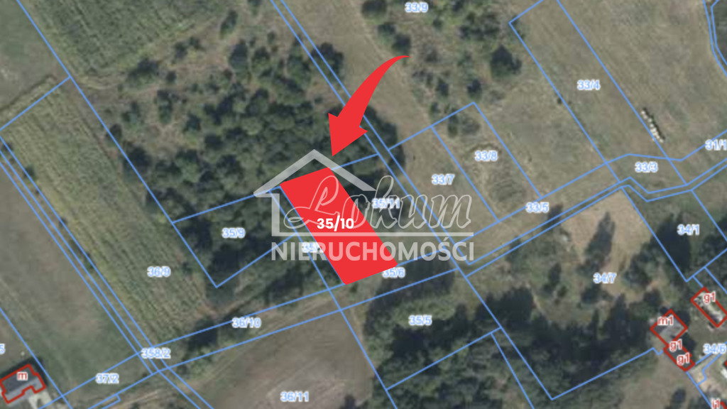Działka budowlana 1070 m², Tatynia - zdjęcie 6