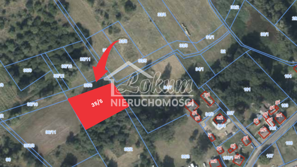 Działka budowlana 1070 m², Tatynia - zdjęcie 4