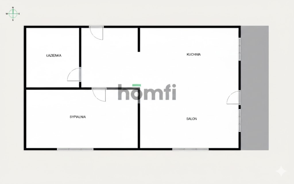 Mieszkanie 56,32 m², Radom, Śródmieście, Zegara Słonecznego - zdjęcie 4