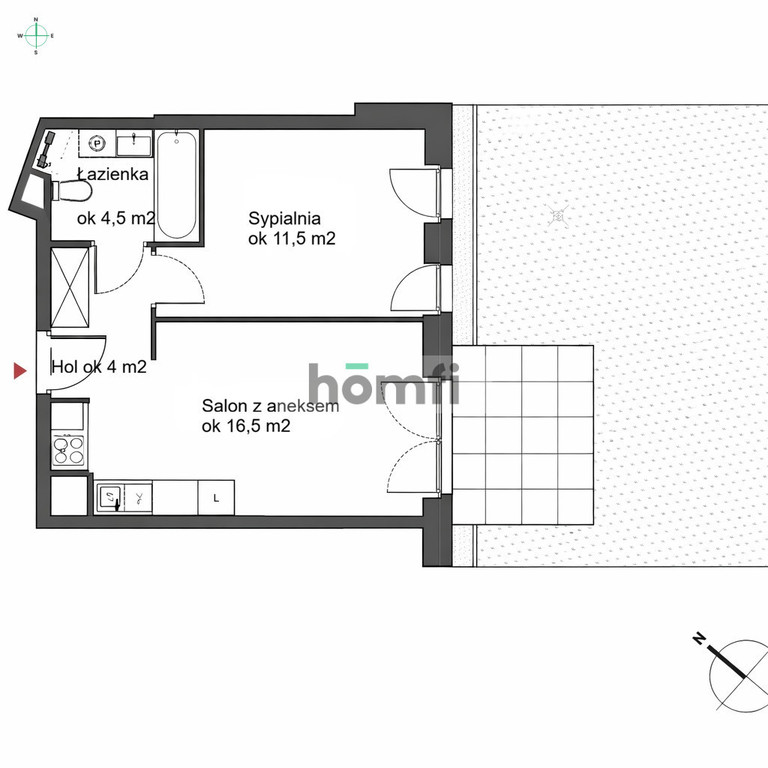 Mieszkanie 37 m², Warszawa, Praga-Północ, Namysłowska - zdjęcie 14
