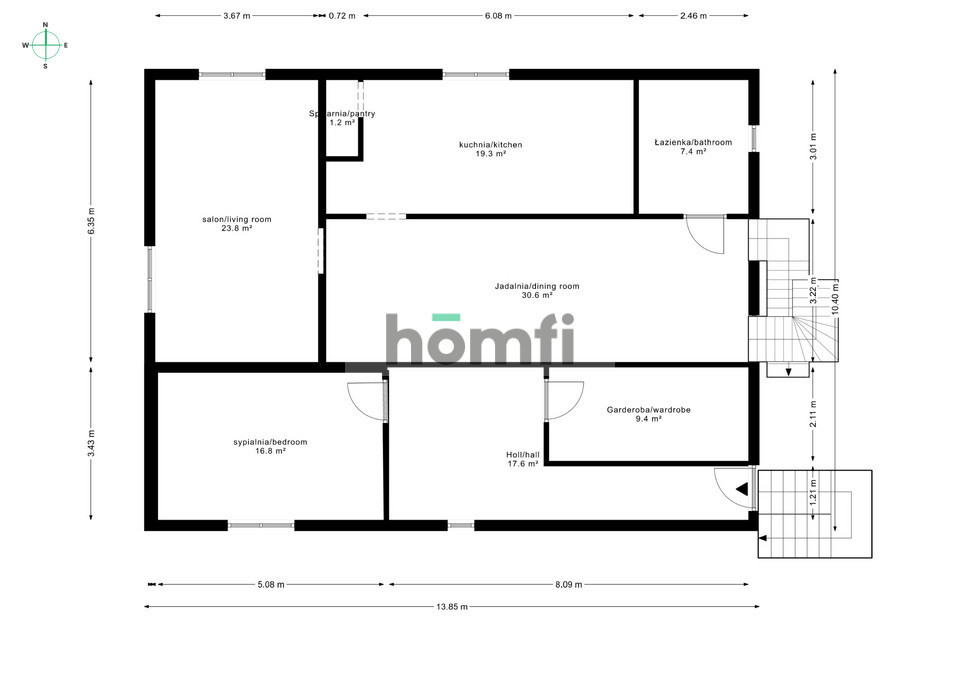 Dom 408,67 m², Nysa, Aleja Wojska Polskiego - zdjęcie 19