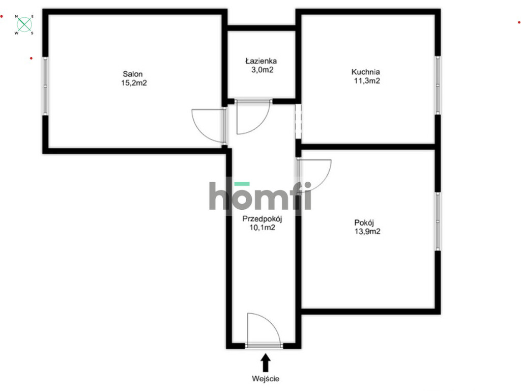 Mieszkanie 53,12 m², Rzeszów, Śródmieście, Jarosława Dąbrowskiego - zdjęcie 10