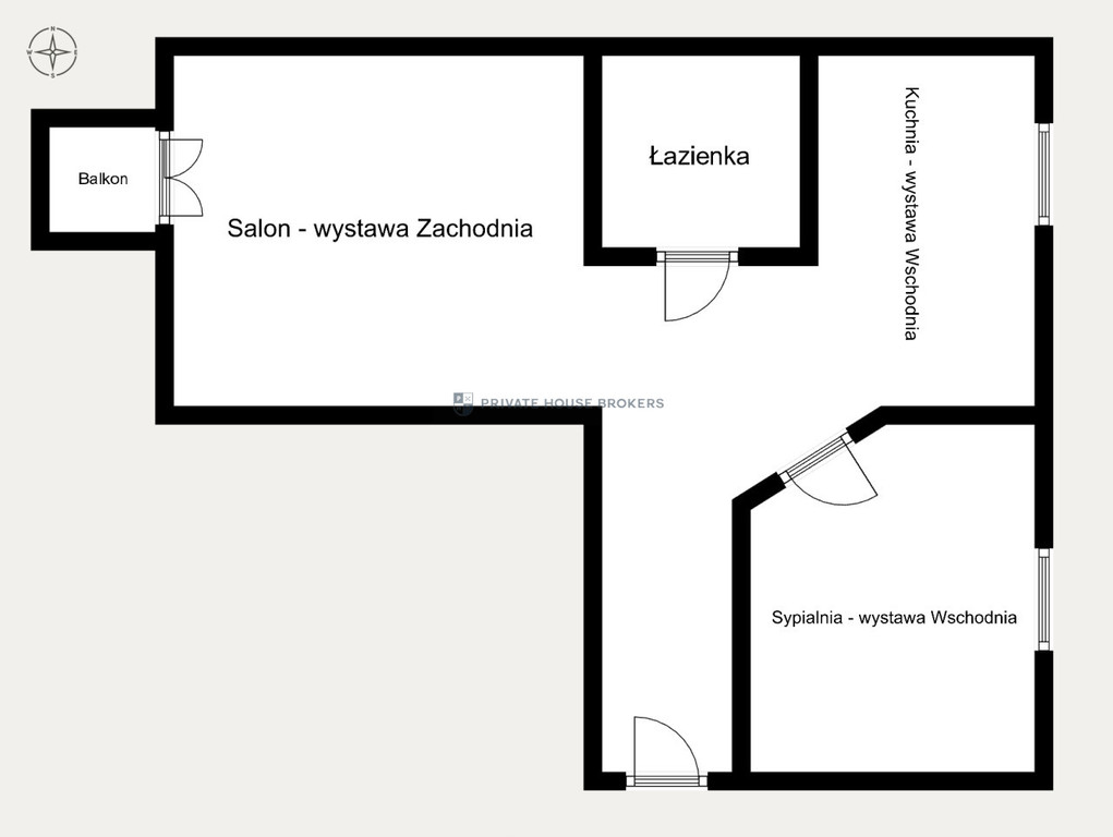 Mieszkanie 50,98 m², Bytom, Stroszek, 11 Listopada - zdjęcie 13