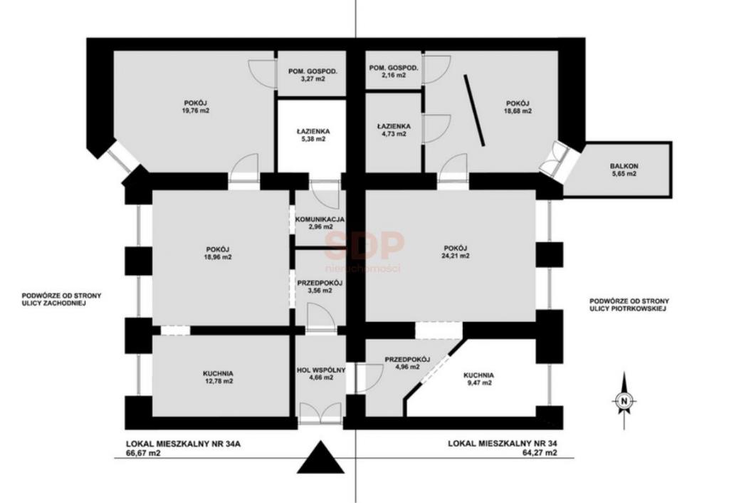 Mieszkanie 136 m², Łódź, Śródmieście, Piotrkowska - zdjęcie 22