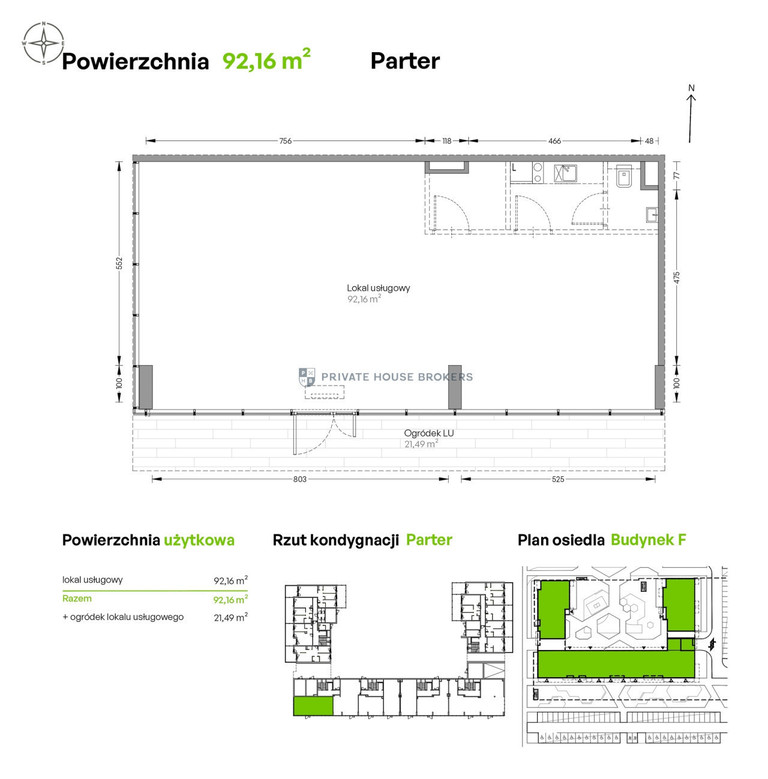 Lokal usługowy do wynajęcia, 49,29 m², Kraków, Nowa Huta, Romana Ciesielskiego - zdjęcie 13