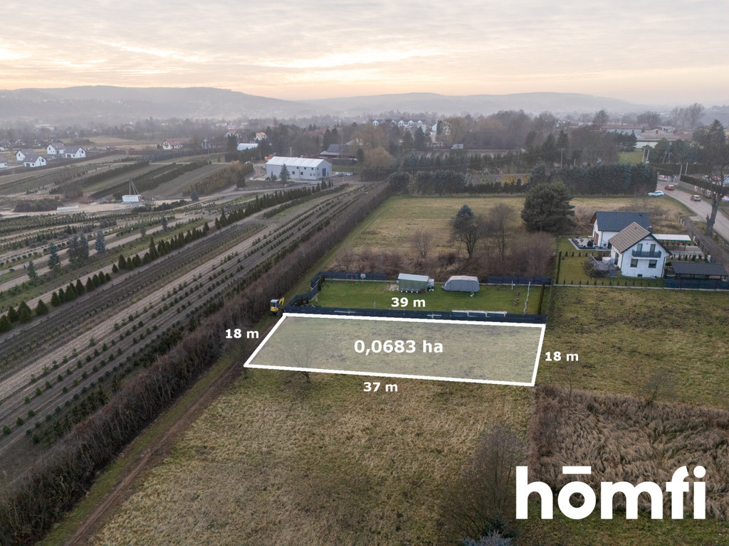 Działka budowlana 683 m², Niegoszowice, Wąwozowa - zdjęcie 2