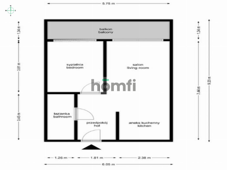 Mieszkanie 42 m², Katowice, Bogucice, Henryka Mikołaja Góreckiego - zdjęcie 19