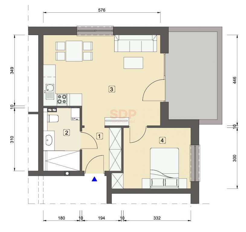 Mieszkanie 43 m², Szklarska Poręba, Szklana - zdjęcie 8