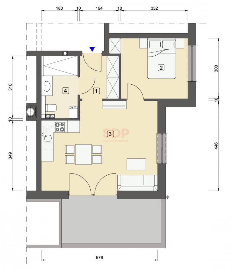 Mieszkanie 43 m², Szklarska Poręba, Szklana - zdjęcie 9
