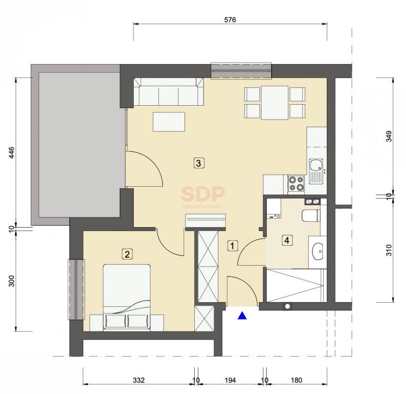 Mieszkanie 43 m², Szklarska Poręba, Szklana - zdjęcie 9
