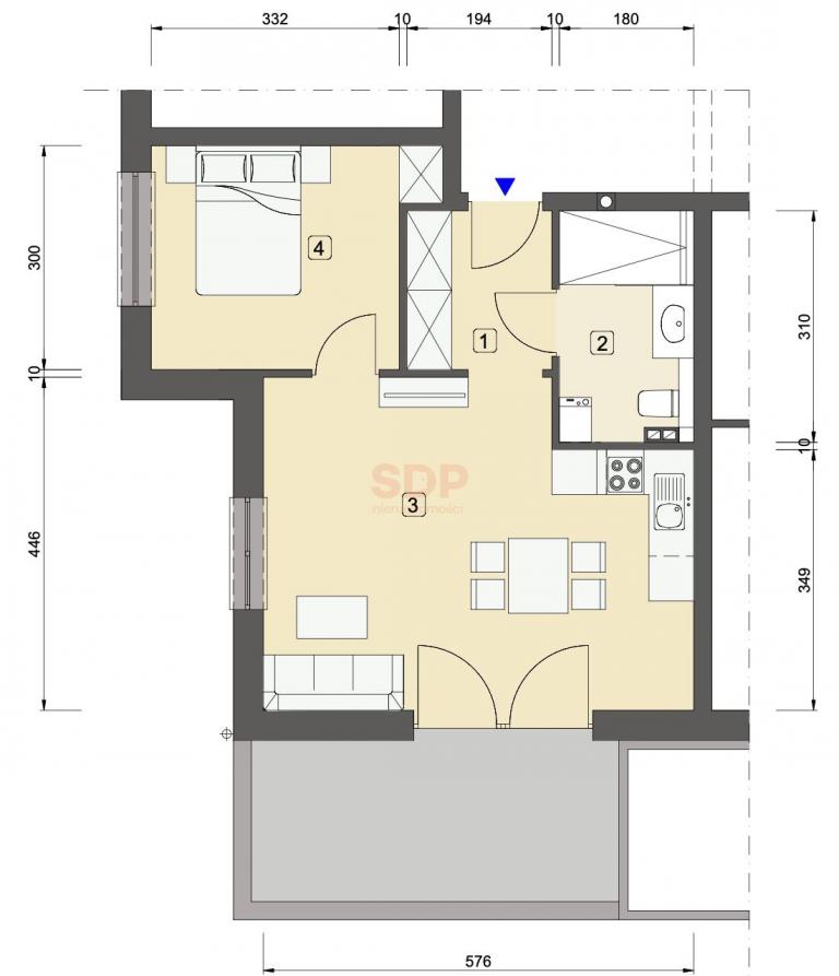 Mieszkanie 43 m², Szklarska Poręba, Szklana - zdjęcie 5
