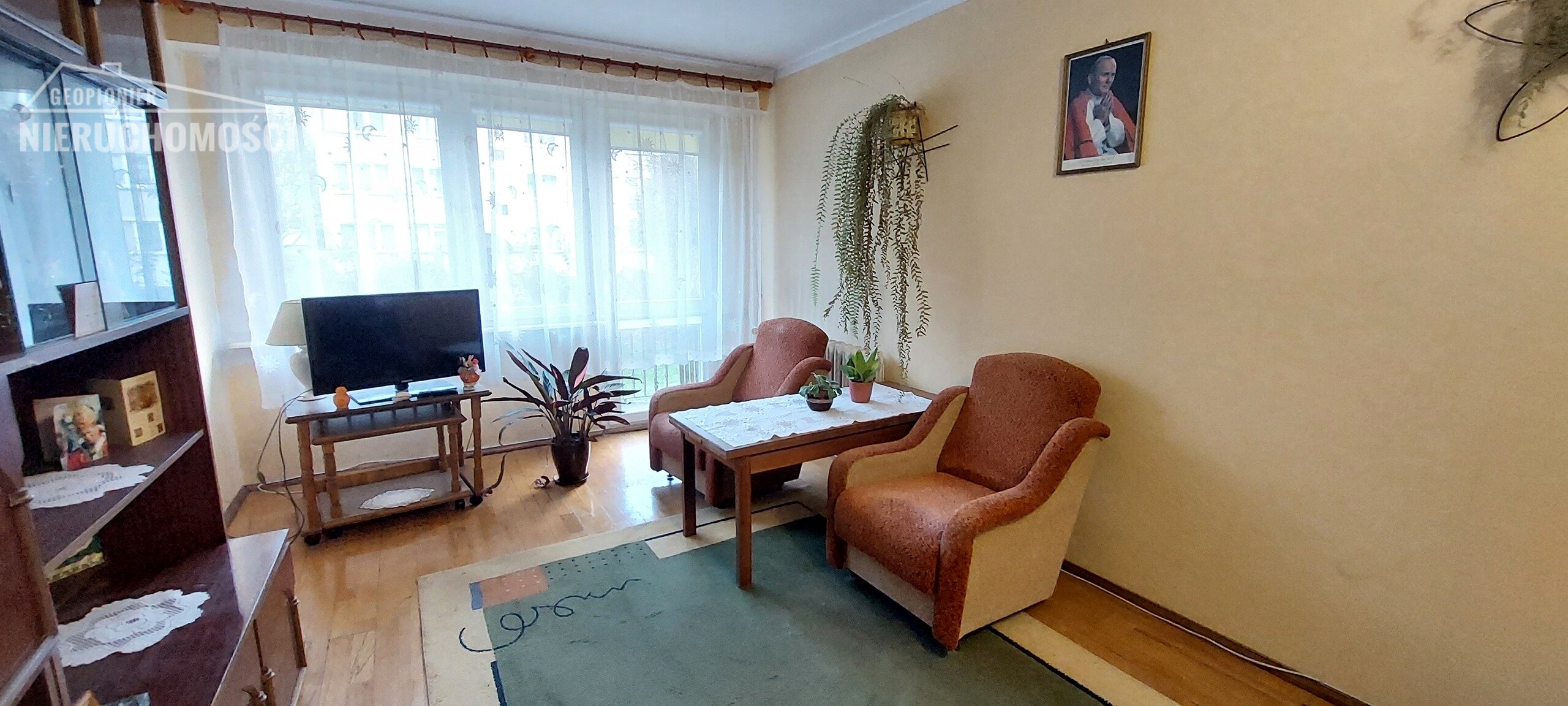 Mieszkanie w Ostródzie przy ul. Jagiełły, na parterze, z balkonem - zdjęcie 1