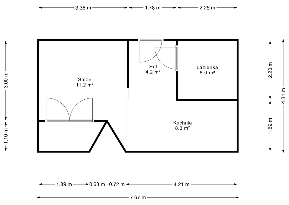 Mieszkanie 34 m², Warszawa, Śródmieście, Zygmunta Słomińskiego - zdjęcie 16