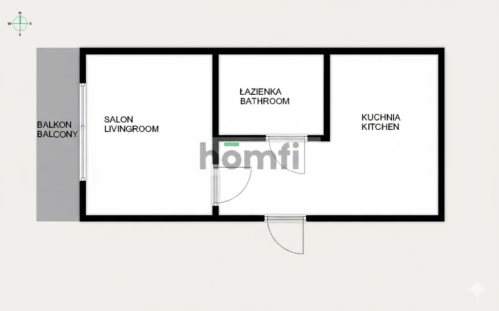 Mieszkanie 29,6 m², Radom, Miasto Kazimierzowskie, Szpitalna - zdjęcie 10