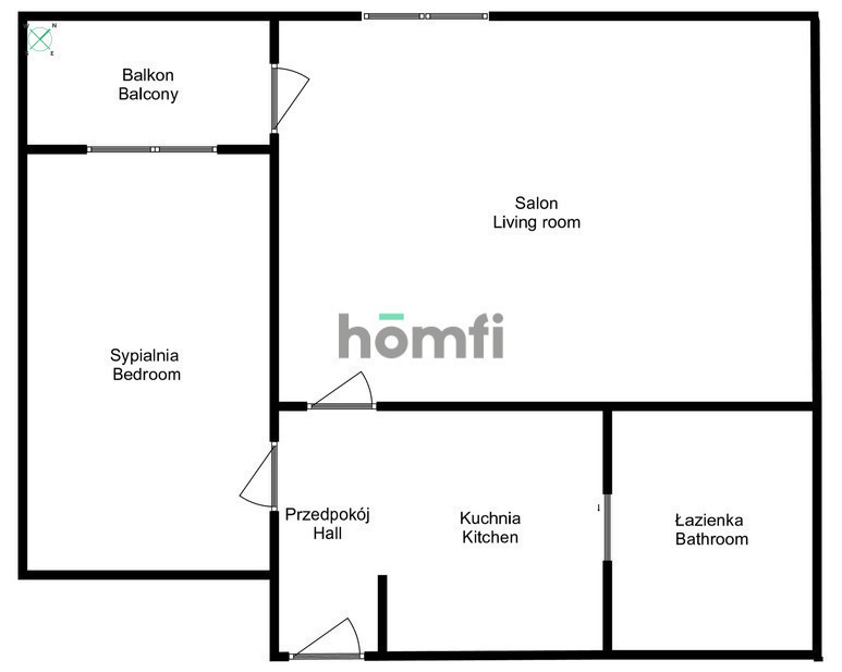Mieszkanie 40 m², Kraków, Stare Miasto, al. 29 Listopada - zdjęcie 11