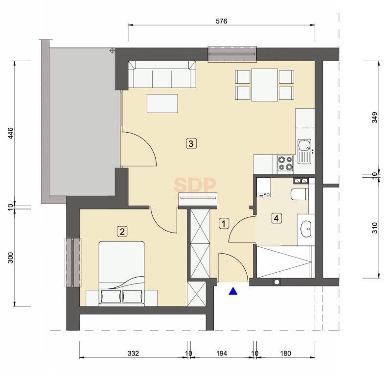 Mieszkanie 43&nbsp;m², Szklarska Poręba, Szklana - zdjęcie 7
