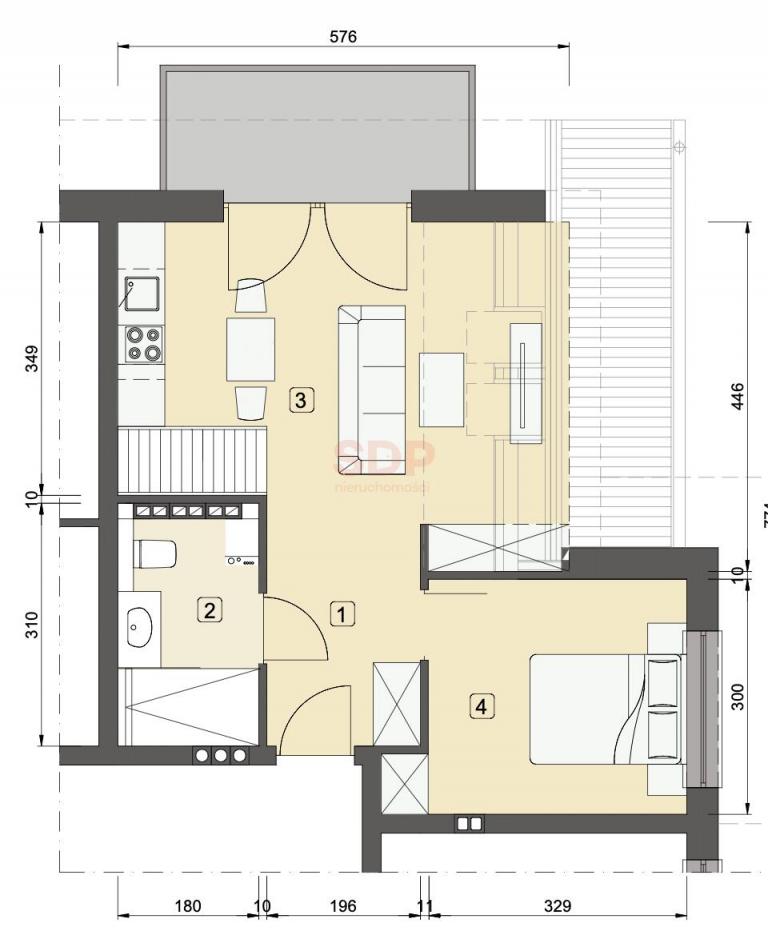Mieszkanie 58 m², Szklarska Poręba, Szklana - zdjęcie 10