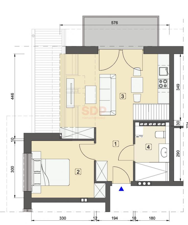 Mieszkanie 58 m², Szklarska Poręba, Szklana - zdjęcie 10