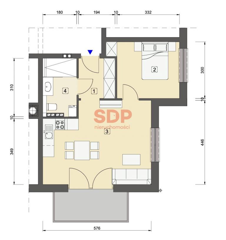 Mieszkanie 43 m², Szklarska Poręba, Szklana - zdjęcie 6