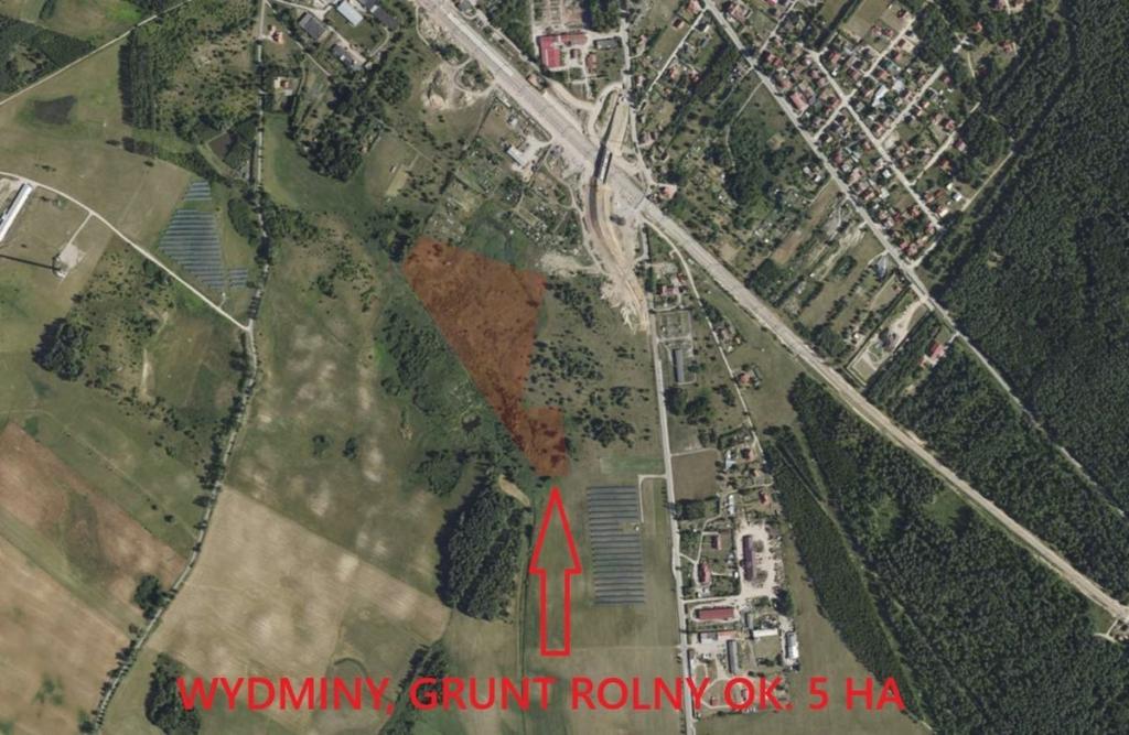 Działka rolna 4,90 ha, Wydminy - zdjęcie 1