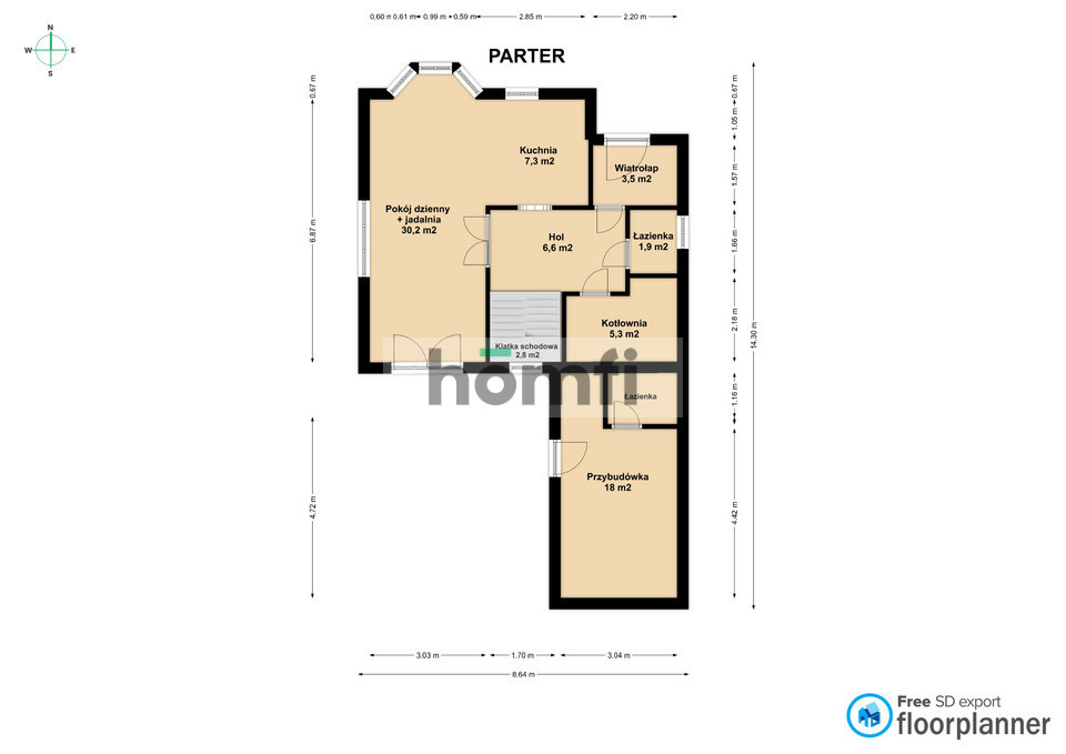 Dom 118 m², Pobiedziska, Zielona - zdjęcie 18