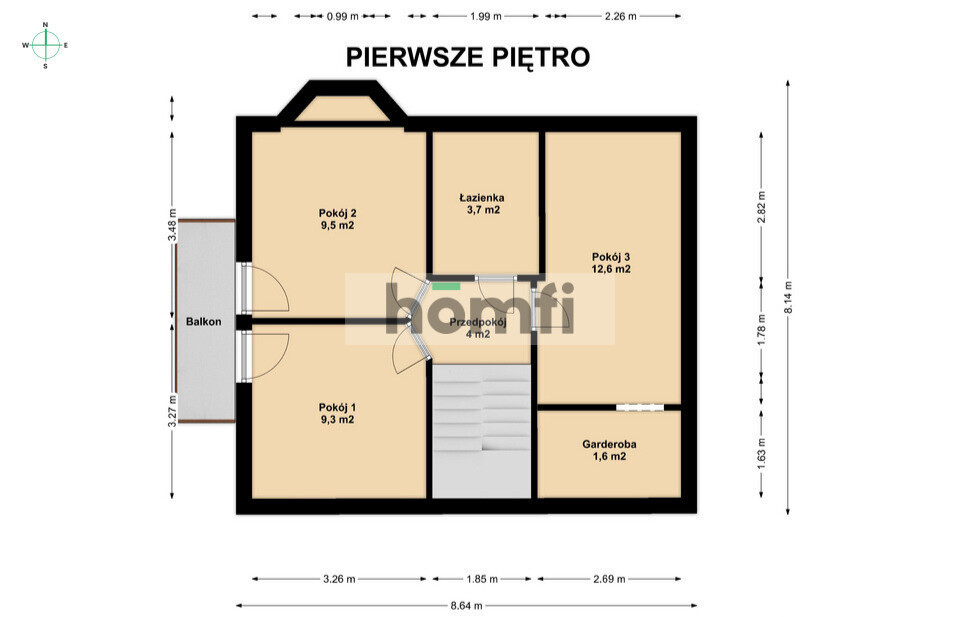 Dom 118 m², Pobiedziska, Zielona - zdjęcie 19