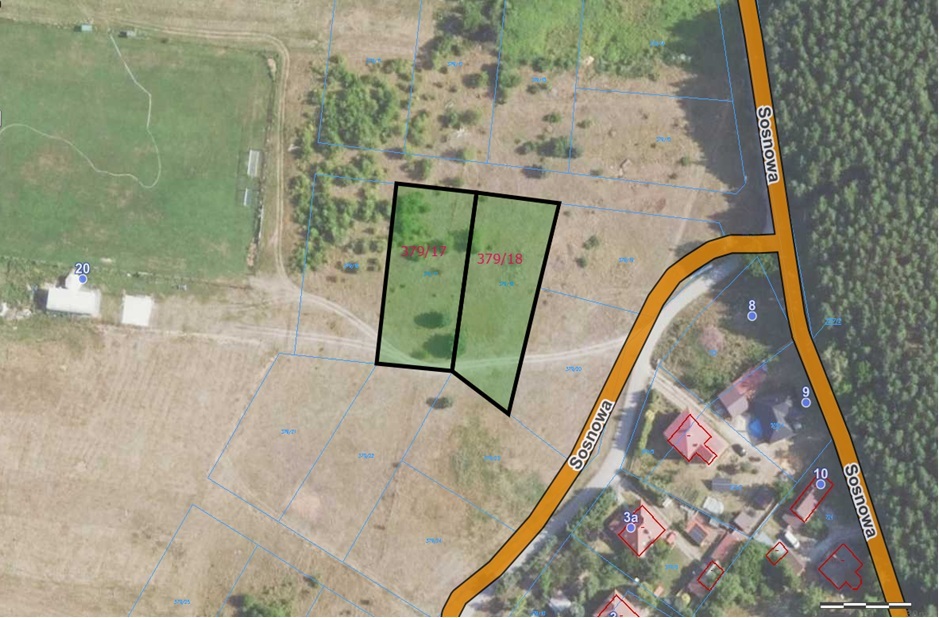 Działka budowlana 1513 m², Kłyżów - zdjęcie 1