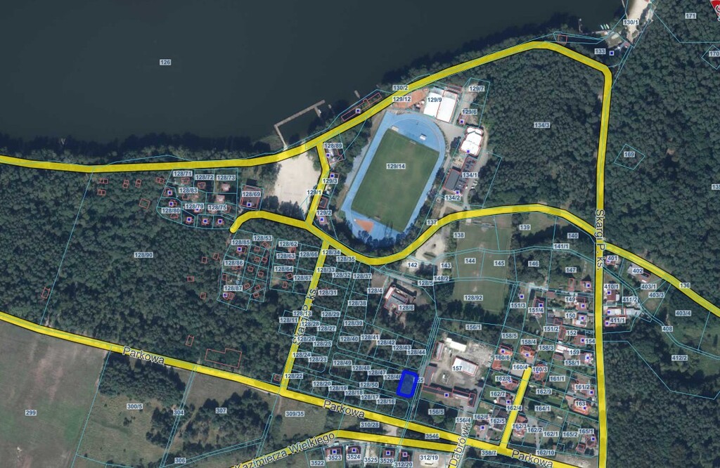 Działka budowlana 467&nbsp;m², Trzcianka, Parkowa - zdjęcie 1