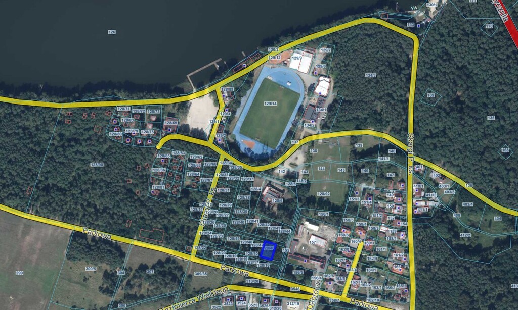 Działka budowlana 467&nbsp;m², Trzcianka, Parkowa - zdjęcie 2