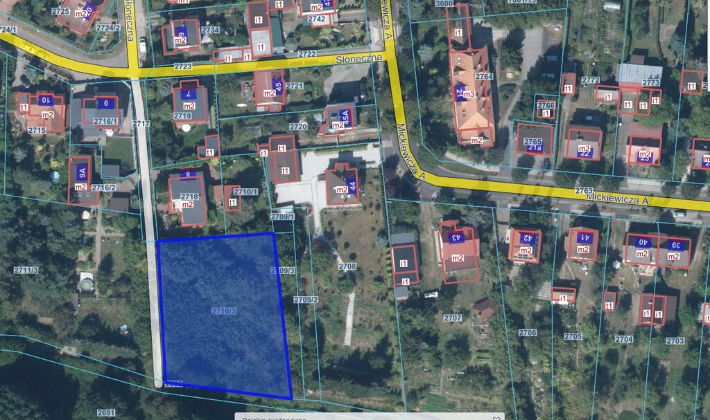 Działka budowlana 949 m², Trzcianka, Bolesława Krzywoustego - zdjęcie 3