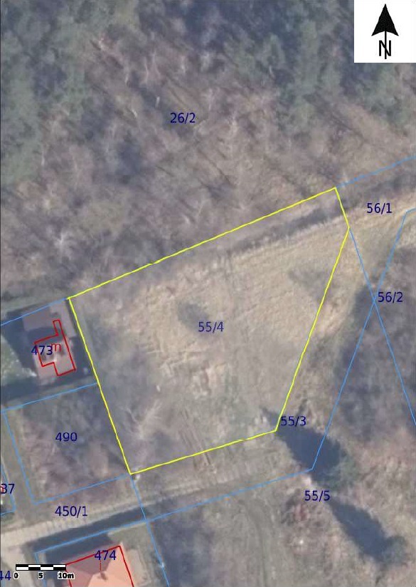 Działka budowlana 1891 m², Rusinowo - zdjęcie 3