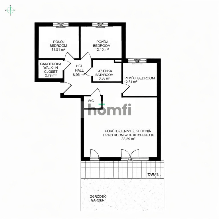 Mieszkanie 94,41 m², Gdańsk, Przymorze, Śląska - zdjęcie 19